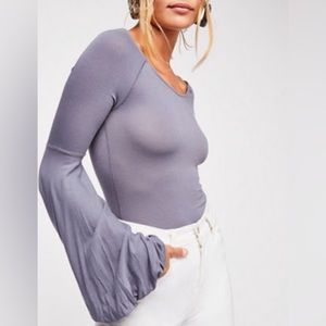 Free People To The Tropics Flowy Boho Top